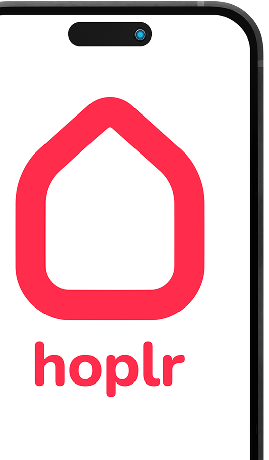 Hoplr app on phone